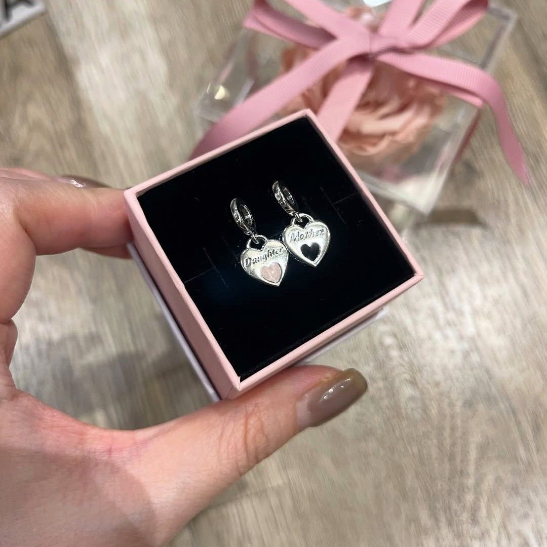 SALE❗Pandora Double Heart Split Dangle Charm (Category: Charms) located in Manila. Submitted by badaloves_u (Listing ID 1467312022, Image 3). Description: - 💯 Authentic Pandora with Authenticity ALE marks - FREE Box and Paper bag 🛍️ - ✨ FREE Cleaning to any Pandora Store 🛵 LALAMOVE courier for same day delivery 🚚 J&T provincial courier.