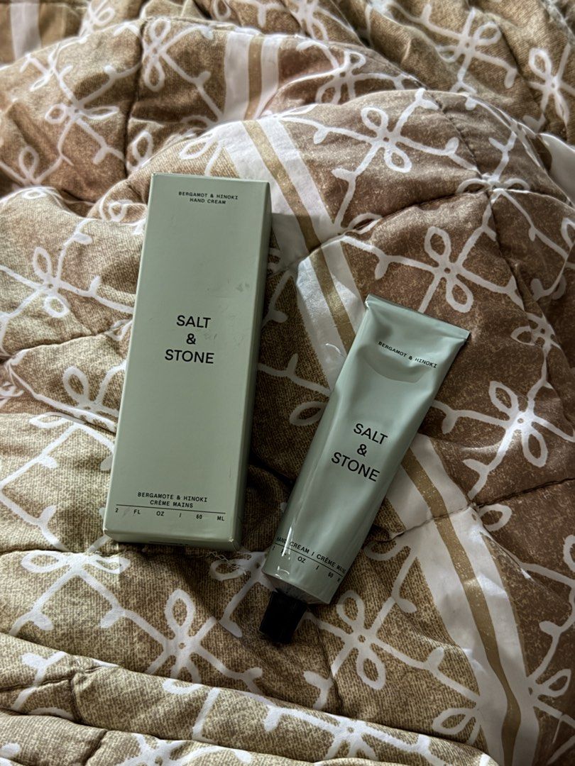 Salt & Stone Hand Cream (Category: Body Care) located in Makati City. Submitted by nadsmkhl (Listing ID 1467196670, Image 2). Description: Sold out everywhere Gifted to me RFS: i dont use it often.