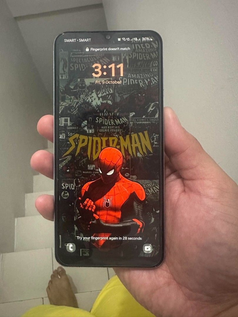 Samsung A23 5g 8/128gb (Category: Samsung) located in Manila. Submitted by HenryRaboy (Listing ID 1467319153, Image 1). Description: FOR SALE: Samsung Galaxy A23 5G – 8GB/128GB 📱 8GB RAM / 128GB Storage ⚡ Snapdragon 695 5G chipset Very Good for Gaming absolute No lag 🔋 Strong battery / long battery life – matagal malowbat 📶 5G capable ⚠️ Issue: Upper/earpiece speaker not working — no sound during regular calls, but loudspeaker works normally a