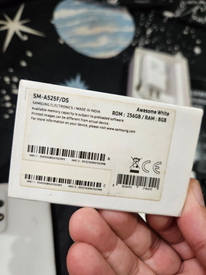 Samsung A52 256gb (Category: Other Mobile & Gadget Accessories) located in Antipolo. Submitted by cathriabreana (Listing ID 1467233457, Image 3). Description: 💥💥FOR SALE💥💥 2nd hand unit with signs of usage In good working condition Samsung A52 📌📌📌 8/256gb 4500mah 25w Type C Qualcomm Snapdragon 720g 6.5inches 64mp /32mp Gorilla Glass 5 Super Amoled 90hz refresh rate Under display fingerprint Inclusions: ✅Unit ✅Hard case ✅Box same IMEI ✅tg i