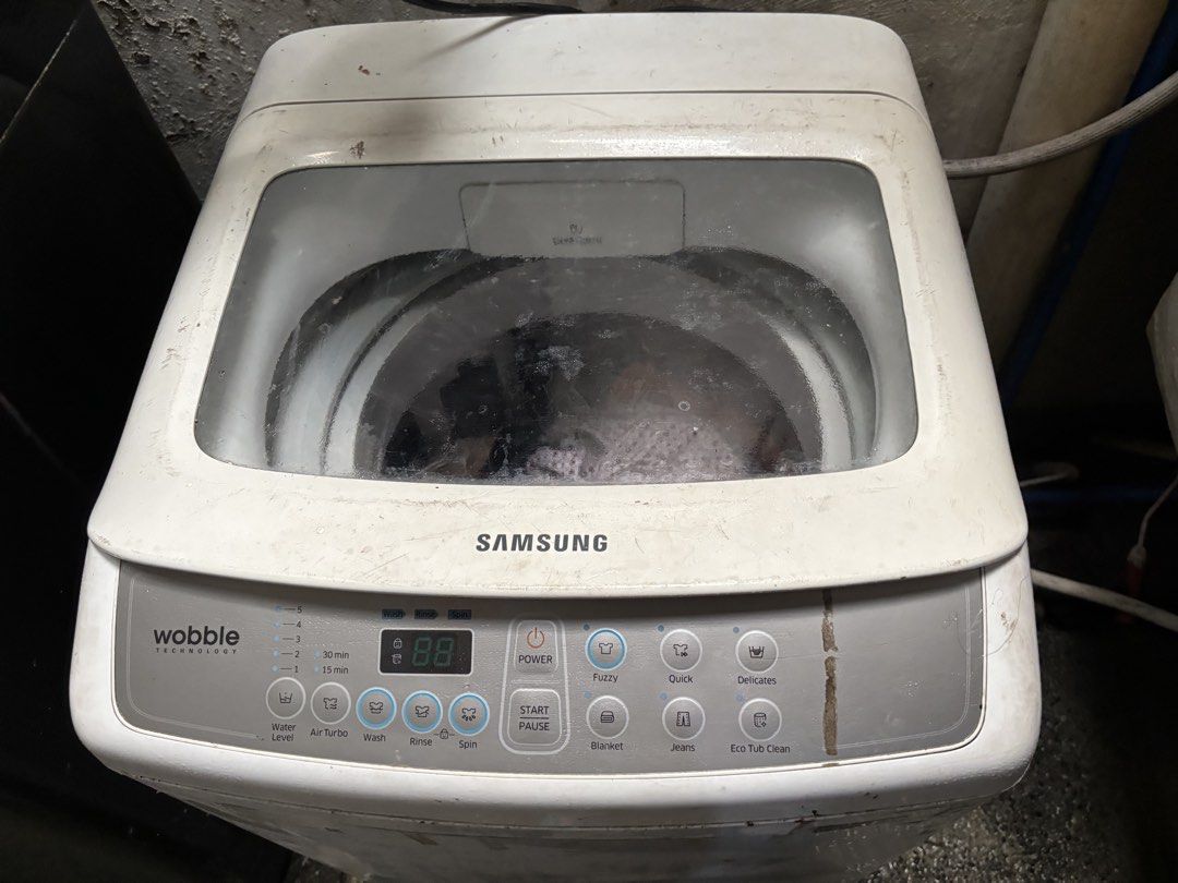 Samsung automatic washer 6kg (Category: Office Furniture & Fixtures) located in Quezon City. Submitted by 09275375503 (Listing ID 1467170509, Image 3). Description: Good condition slightly used RFS Need budget txt 09275375503.