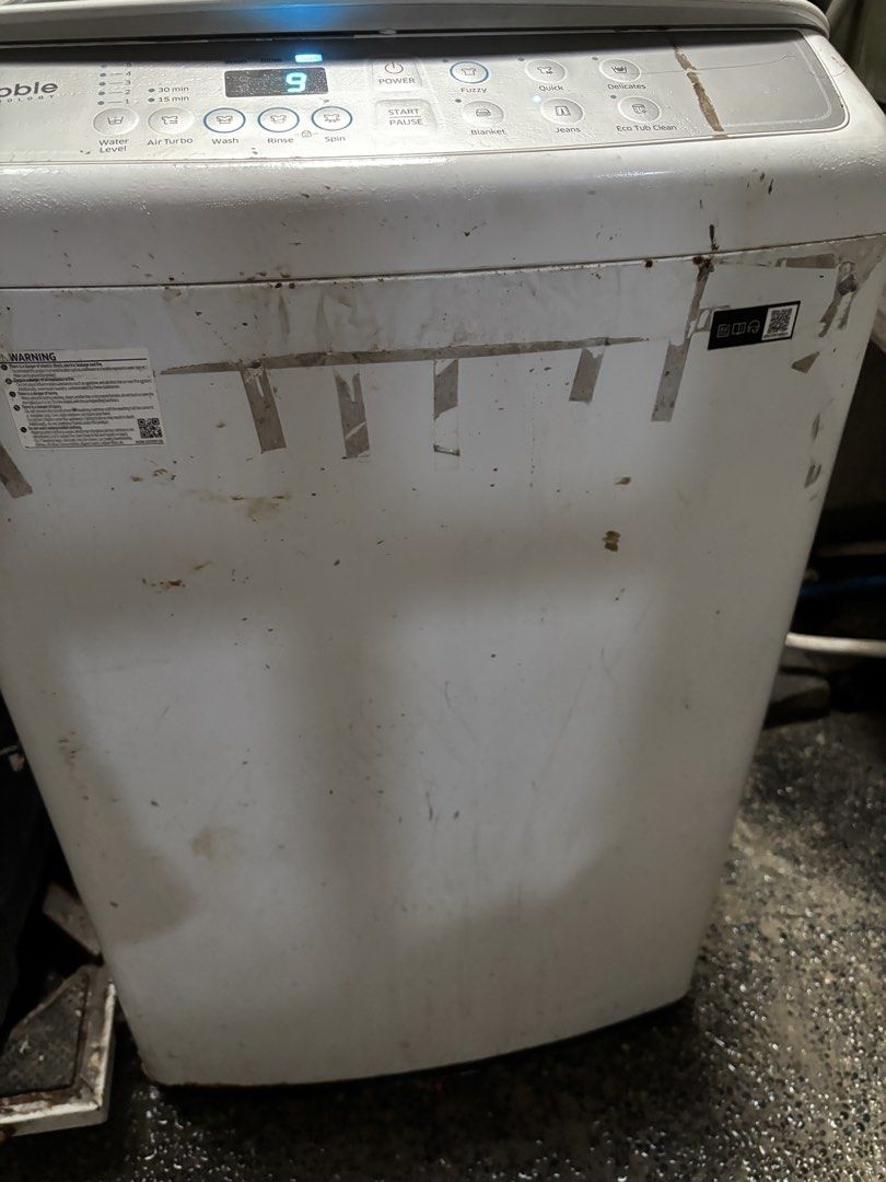 Samsung automatic washer 6kg (Category: Office Furniture & Fixtures) located in Quezon City. Submitted by 09275375503 (Listing ID 1467170509, Image 2). Description: Good condition slightly used RFS Need budget txt 09275375503.