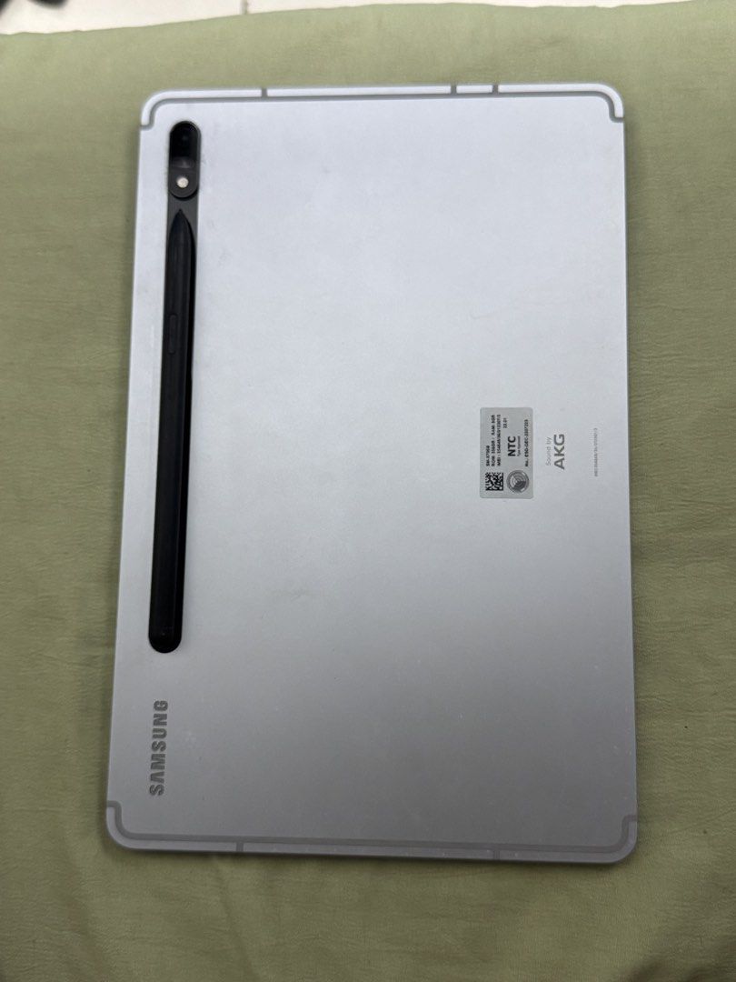 Samsung Galaxy Tab S8 5G Tablet (Category: Android) located in Meycauayan. Submitted by russ_007 (Listing ID 1467188191, Image 2). Description: - Brand: Samsung Galaxy Tab S8 5G Tablet (Model: SM-X706B) - Condition: Excellent, well-maintained, and smooth running - Features: 5G connectivity, crisp display, great for gaming and productivity - Included: Original S Pen magnetically attached at the back - Meetup Location: Sampaloc, Manila.