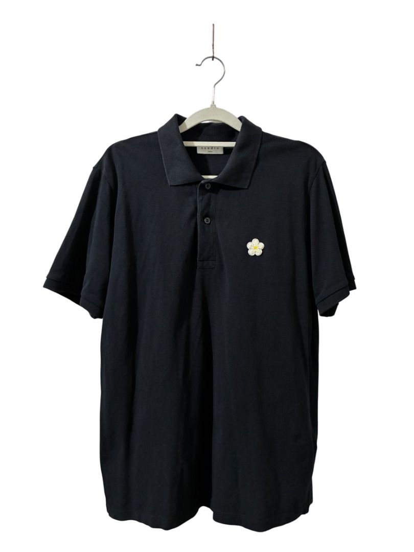 Sandro Paris 'Daisy' Pique Poloshirt (Category: Tshirts & Polo Shirts ) located in Santo Tomas. Submitted by tamins.thrifts (Listing ID 1467357986, Image 2). Description: Condition: 9/10 Color Rate: 9/10 Dimensions: 19 x 25 Issue/s:.