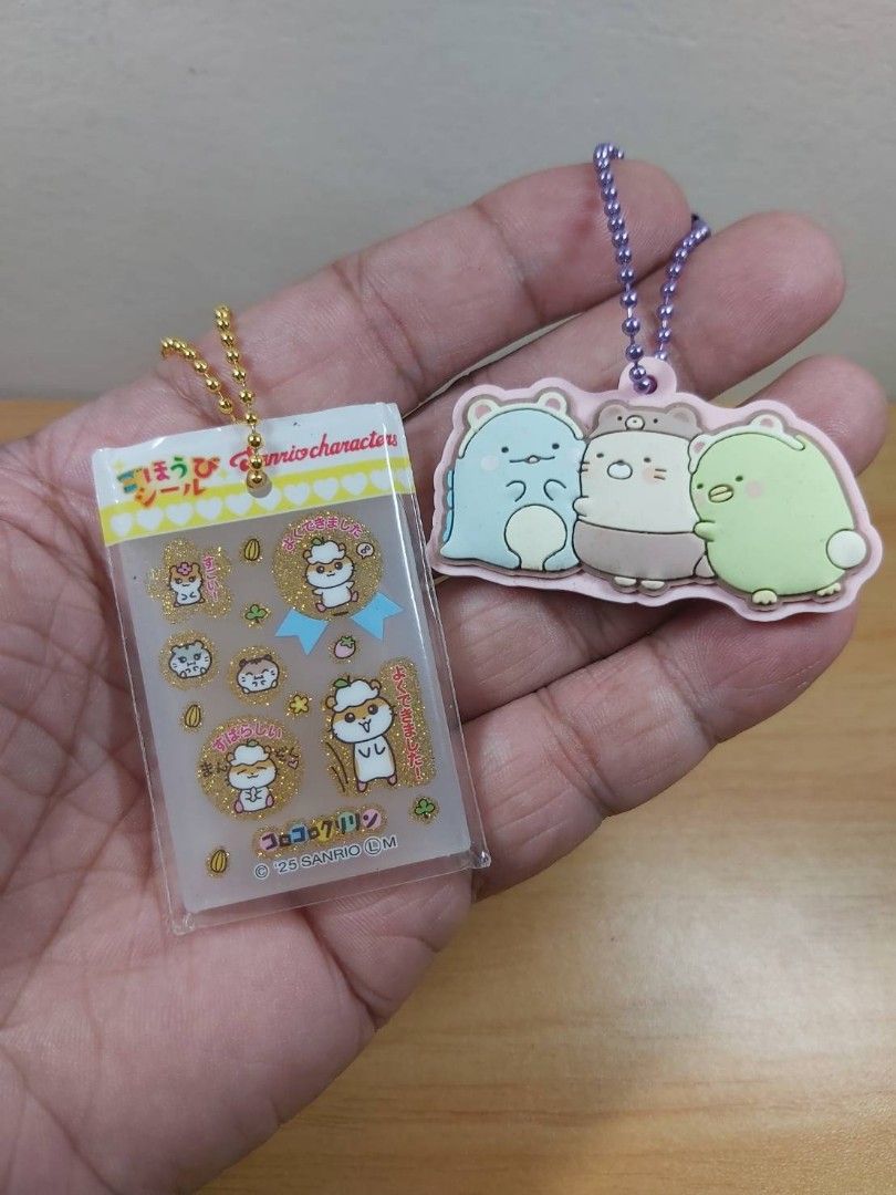 SANRIO CHARACTERS AND SUMIKKO GURASHI KEYCHAINS (Category: Kids Toys) located in Bulacan. Submitted by nansantiago (Listing ID 1467319600, Image 1). Description: SANRIO CHARACTERS AND SUMIKKO GURASHI KEYCHAINS 🏷️ ₱50 set‼️ 📍 Location: Plaridel, Bulacan 💸 Mode of Payments: Gcash / BPI 📦 Pick-up / Ship 🚚 Couriers : Flash Express / SPX / Lalamove.