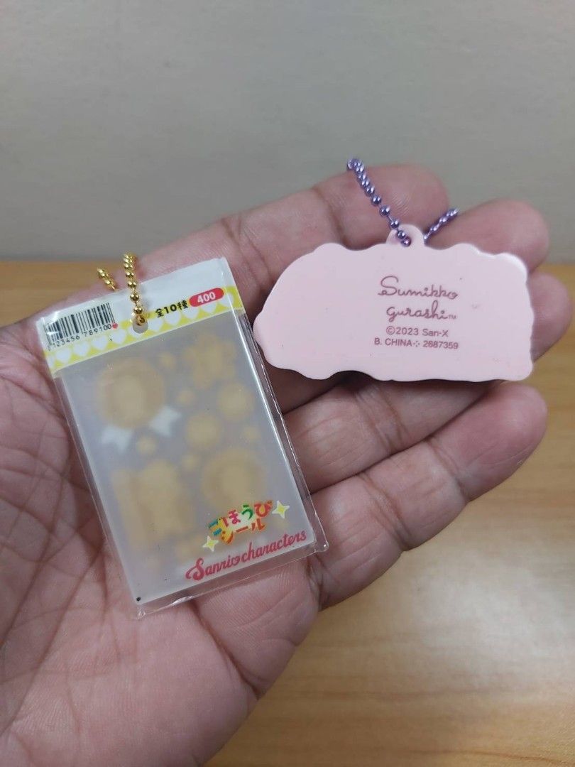 SANRIO CHARACTERS AND SUMIKKO GURASHI KEYCHAINS (Category: Kids Toys) located in Bulacan. Submitted by nansantiago (Listing ID 1467319600, Image 2). Description: SANRIO CHARACTERS AND SUMIKKO GURASHI KEYCHAINS 🏷️ ₱50 set‼️ 📍 Location: Plaridel, Bulacan 💸 Mode of Payments: Gcash / BPI 📦 Pick-up / Ship 🚚 Couriers : Flash Express / SPX / Lalamove.