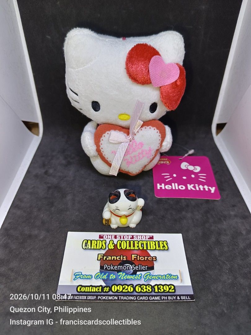 SANRIO Plush - HELLO KITTY #1 (EIKOH) YEAR 2013 / JAPAN (Category: Plushies & Soft Toys) located in Quezon City. Submitted by 710francis (Listing ID 1467172036, Image 1). Description: *680 Pesos *SANRIO PLUSH / EIKOH / YEAR 2013 / JAPAN L.L. *HELLO KITTY #1 *JUST MESSAGE FOR MORE INQUIRIES....