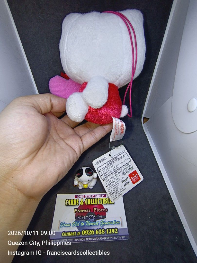 SANRIO Plush - HELLO KITTY #2 (EIKOH) YEAR 2013 / JAPAN (Category: Plushies & Soft Toys) located in Quezon City. Submitted by 710francis (Listing ID 1467172432, Image 2). Description: *680 Pesos *SANRIO PLUSH / EIKOH / YEAR 2013 / JAPAN L.L. *HELLO KITTY #2 *JUST MESSAGE FOR MORE INQUIRIES....