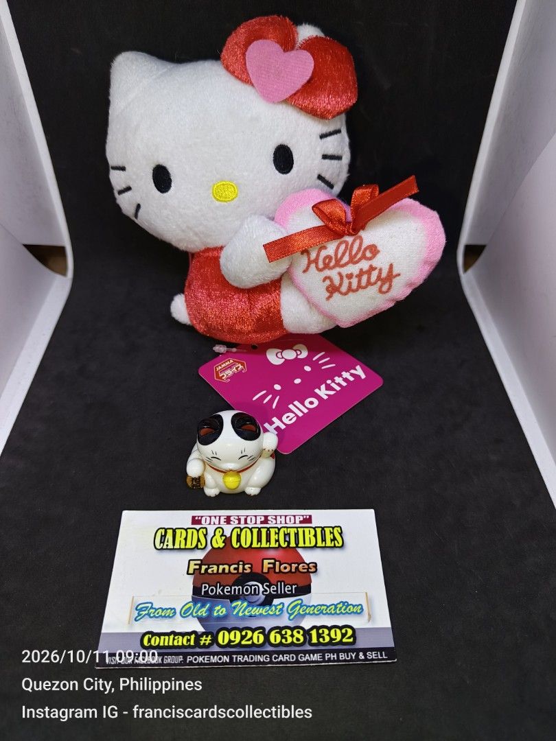 SANRIO Plush - HELLO KITTY #2 (EIKOH) YEAR 2013 / JAPAN (Category: Plushies & Soft Toys) located in Quezon City. Submitted by 710francis (Listing ID 1467172432, Image 1). Description: *680 Pesos *SANRIO PLUSH / EIKOH / YEAR 2013 / JAPAN L.L. *HELLO KITTY #2 *JUST MESSAGE FOR MORE INQUIRIES....