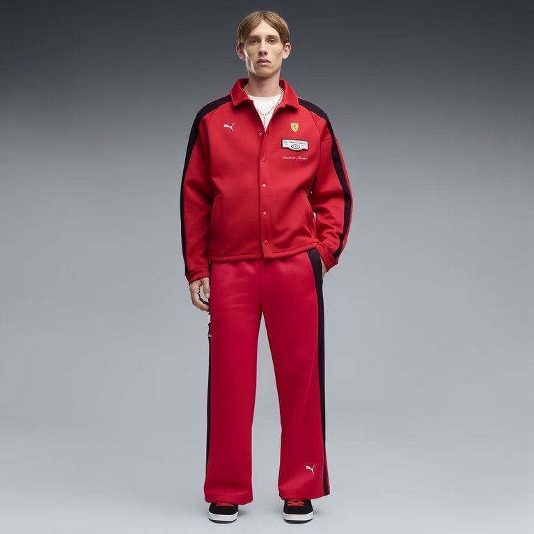 Scuderia Ferrari Puma T7 Track Jacket (Category: Coats, Jackets and Outerwear) located in Makati City. Submitted by bodegavendetta (Listing ID 1467313467, Image 1). Description: - bought in singapore for php 6500 - brand new with tags - size M men’s, fits oversized on women’s - iconic rosso corsa red, not available in the philippines! .