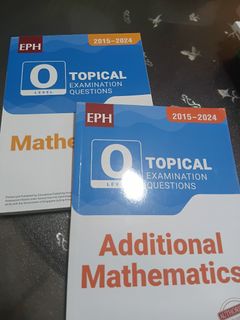 Secondary School Textbooks, Add Math Chemistry Biology History, Hobbies ...