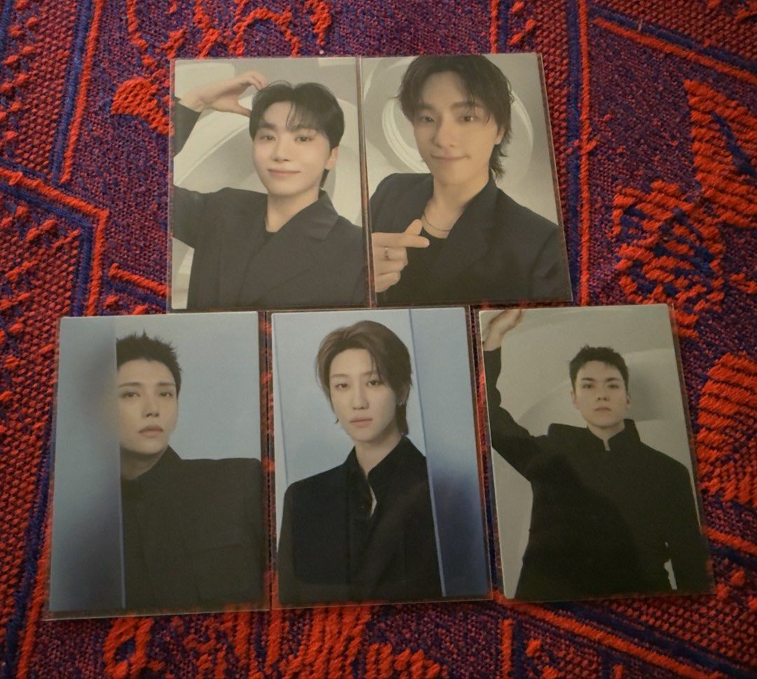 Seventeen photocards (Category: K-Wave Merchandise) located in San Juan City. Submitted by leahtdj (Listing ID 1467329741, Image 1). Description: Selling my extra photocards. New_ japan happy burtsday caratland. Can also trade, dm me! Gcash or bank. Set 1 - 450 (with dino and sk selca) Set 2 - 500 Joshua seungkwan dino woozi the8 vernon scoups jun jeonghan mingyu wonwoo hoshi vernon.