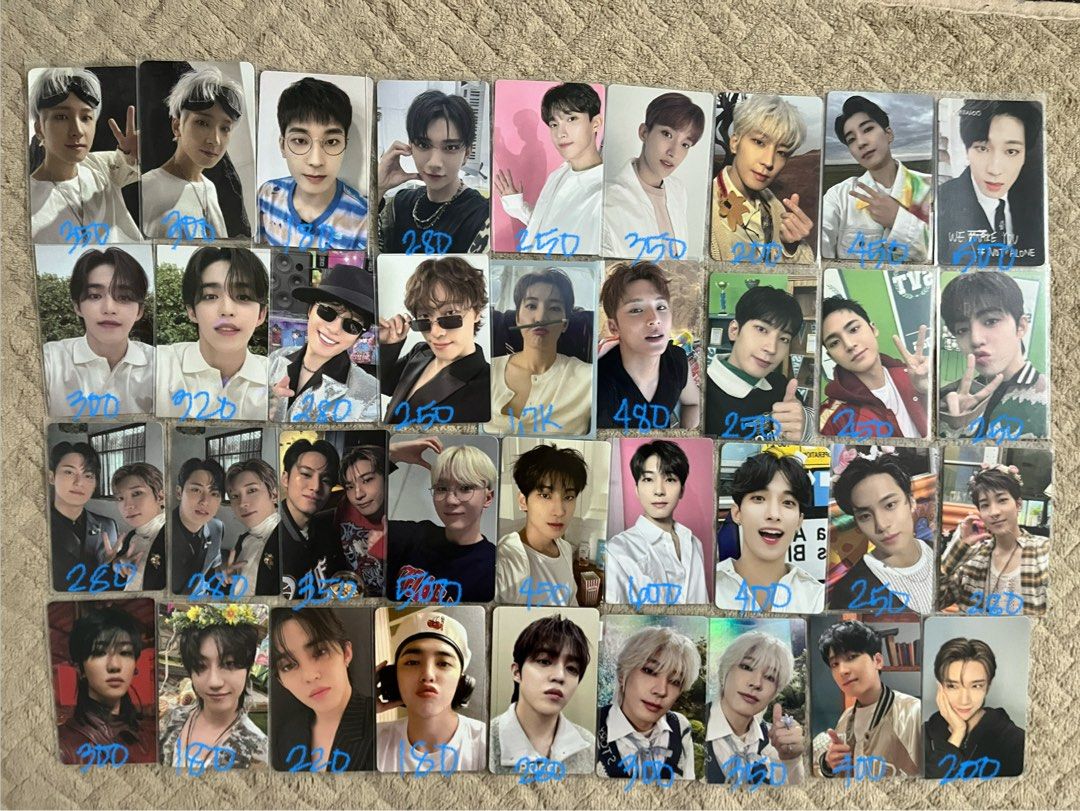 Seventeen Photocards (Category: K-Wave Merchandise) located in Pasig City. Submitted by wanniieuuu (Listing ID 1467286281, Image 1). Description: mop: maya/maribank loc: pasig city mint condi - onhand have other pcs.