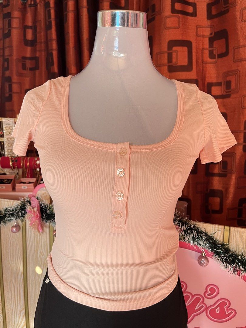 shein-dazy tops (swipeforcolors) (Category: Shirts) located in Manila. Submitted by myapparelshop (Listing ID 1467178660, Image 1). Description: 120 each! available sizes army green- small&medium gray-small&large pink&maroon - xs/small mine+color.