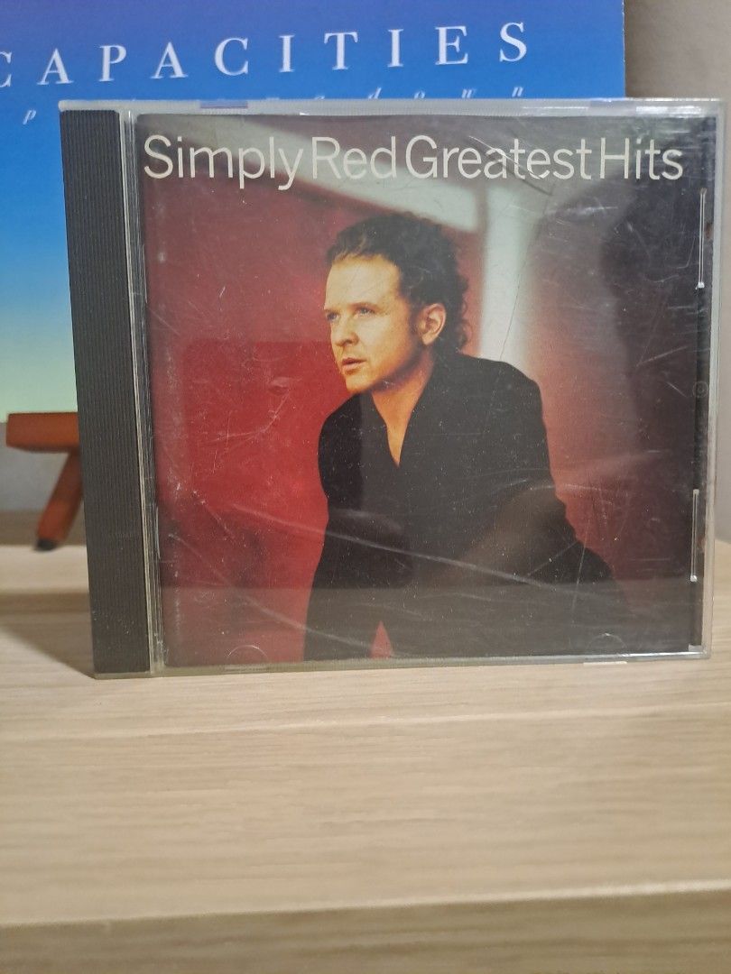 Simply Red Greatest Hits CD Album (Category: CDs & DVDs) located in Las Pinas. Submitted by cobieshop (Listing ID 1467326460, Image 1). Description: - Artist & Title: Simply Red Greatest Hits Compilation CD - Genre: Classic pop and soul - Tracklist: Features all top hits over the years - Condition: Jewel case shows minor surface scratches from storage and handling - Perfect addition to any music collection - Ships securely from the Philippines.