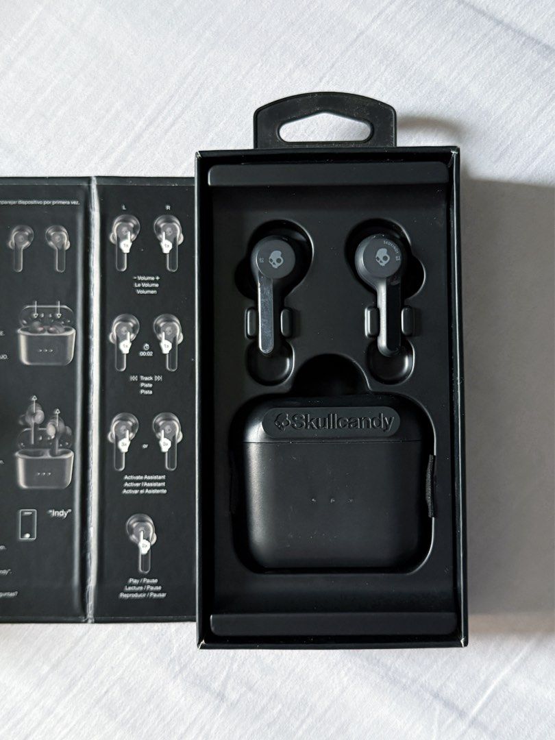 Skullcandy Indy True Wireless In-ear Earbuds (Category: Earphones) located in Cagayan de Oro. Submitted by mentallyfatigue (Listing ID 1467172633, Image 2). Description: FOR SALE ‼️ 🎧 Skullcandy Indy True Wireless In-Ear Earbuds PHP 2,500 - Complete in box - With eartips - No issues 📩 Dm for sure buyer.