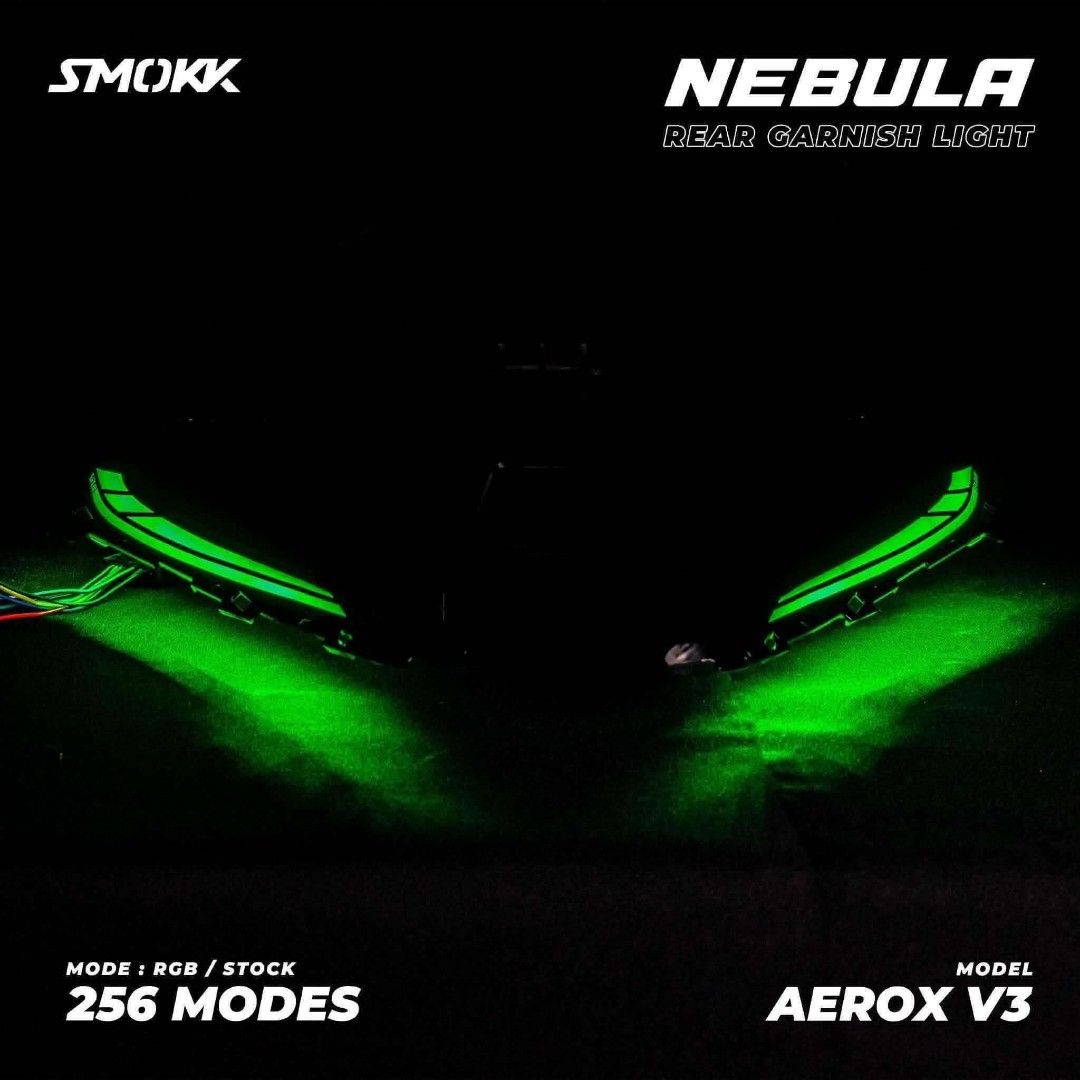 SMOKK Nebula Rear Garnish Light / Eclipse 3D Tail Light (Category: Electronics & Lights) located in Norzagaray. Submitted by m.ian21 (Listing ID 1467280084, Image 1). Description: 📣NEW ITEMS‼️ ✅SUPER NOVA (HEADLIGHT) 🔥CLICK V2 V3 SRP 8800 🔥NMAX V3 SRP 6000 🧩ECLIPSE (TAIL LIGHT) 3D 🔥CLICK V2 V3 SRP 1600 🔥AEROX V3 SRP 1600 🔥NMAX V3 SRP 2500 ✅SMOKK AURORA V2 PULSAR TAIL LIGHT LASER TYPE 🔥CLICK V4 SRP 1800 ✅SMOKK AURORA TAIL LIGHT 🔥NMAX V2 S