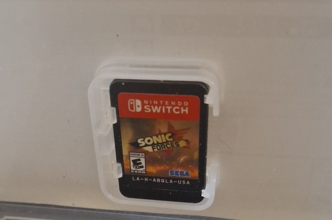 Sonic Forces Nintendo Switch Game (Category: Nintendo) located in Makati City. Submitted by jen_da (Listing ID 1467244237, Image 2). Description: - Game: Sonic Forces for Nintendo Switch - Region: USA version (LA-H-ABQLA-USA) - Rating: ESRB Everyone 10+ - Publisher: Sega - Condition: Tested, works great, and ready to play.