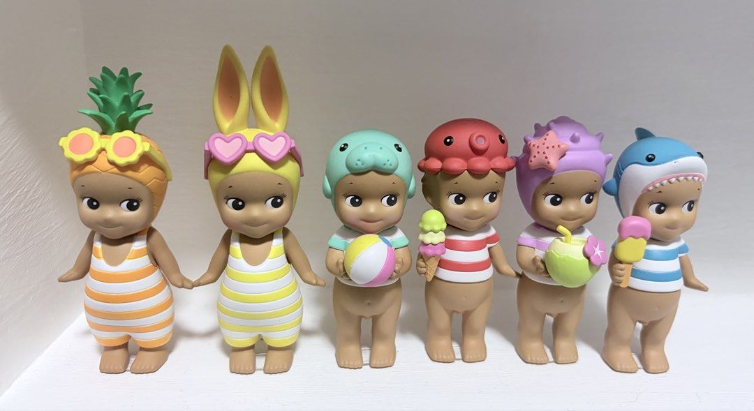 Sonny Angel Summer Series Figures Set (Category: Designer & Blind Box Toys) located in Manila. Submitted by cinnabonlo (Listing ID 1467341125, Image 1). Description: - sold as set - last price (no low balling) rfs: needing funds 🥹.