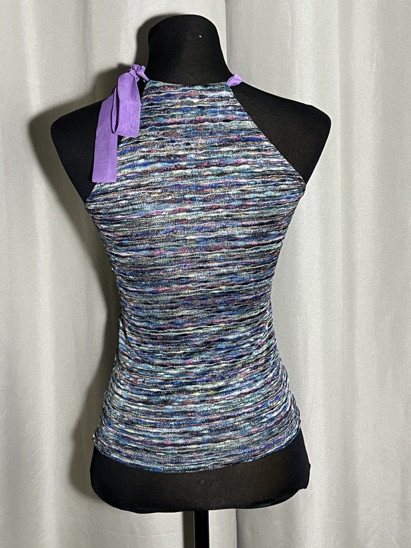 Space dye knit halter top (Category: Blouses) located in Las Pinas. Submitted by jilanah (Listing ID 1467355329, Image 2). Description: .