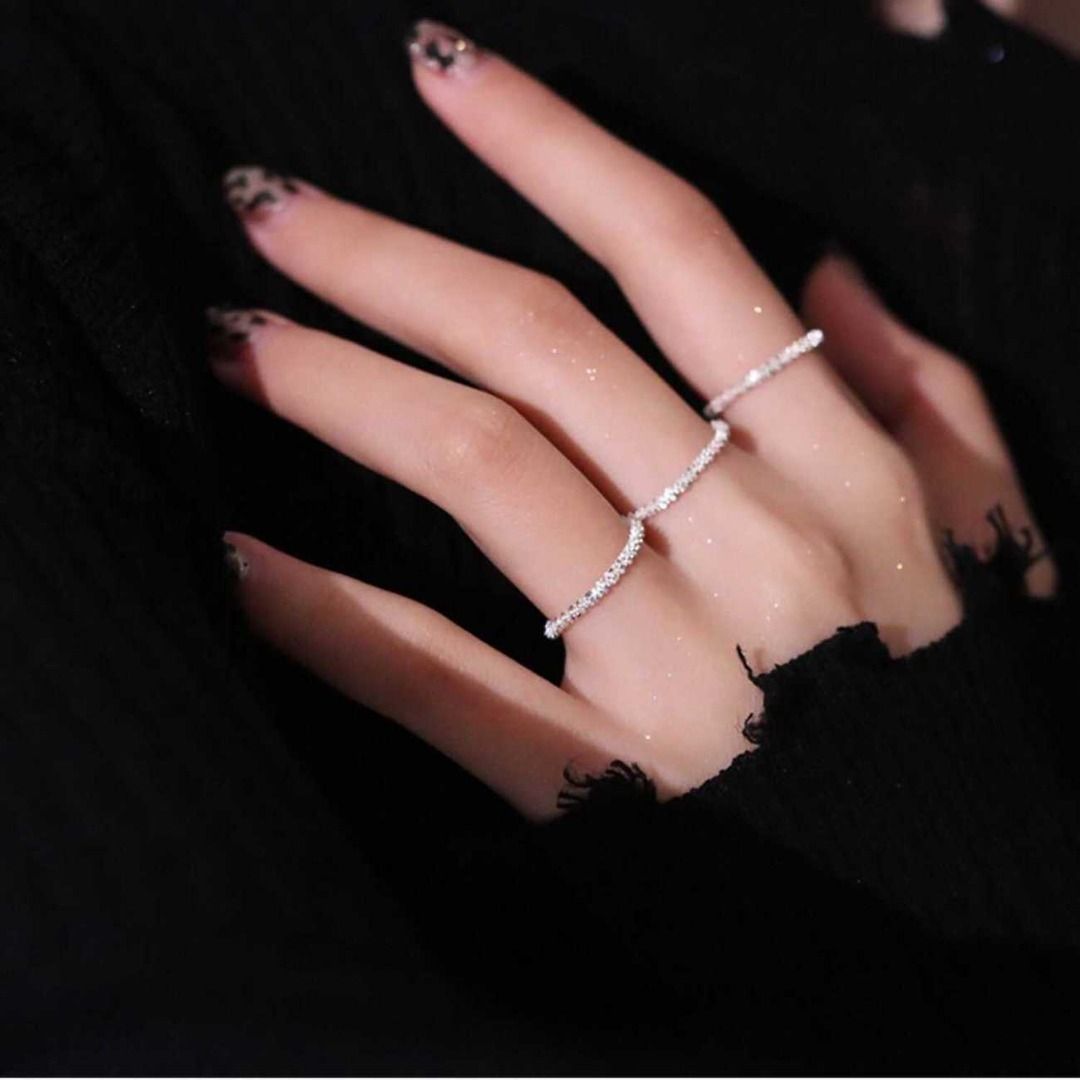 Sparkling Celestial Sky Ring | 3 Pieces Set, Women's Fashion, Jewelry ...