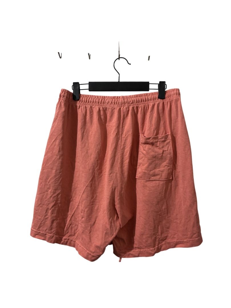 Sporty & Rich Logo Shorts (Category: Shorts) located in Santo Tomas. Submitted by tamins.thrifts (Listing ID 1467358230, Image 2). Description: Condition: 9/10 Color Rate: 9/10 Waist: 30-36" Length: 17" Leg Opening: 26" Issue/s: slight hairline cracks on the print.