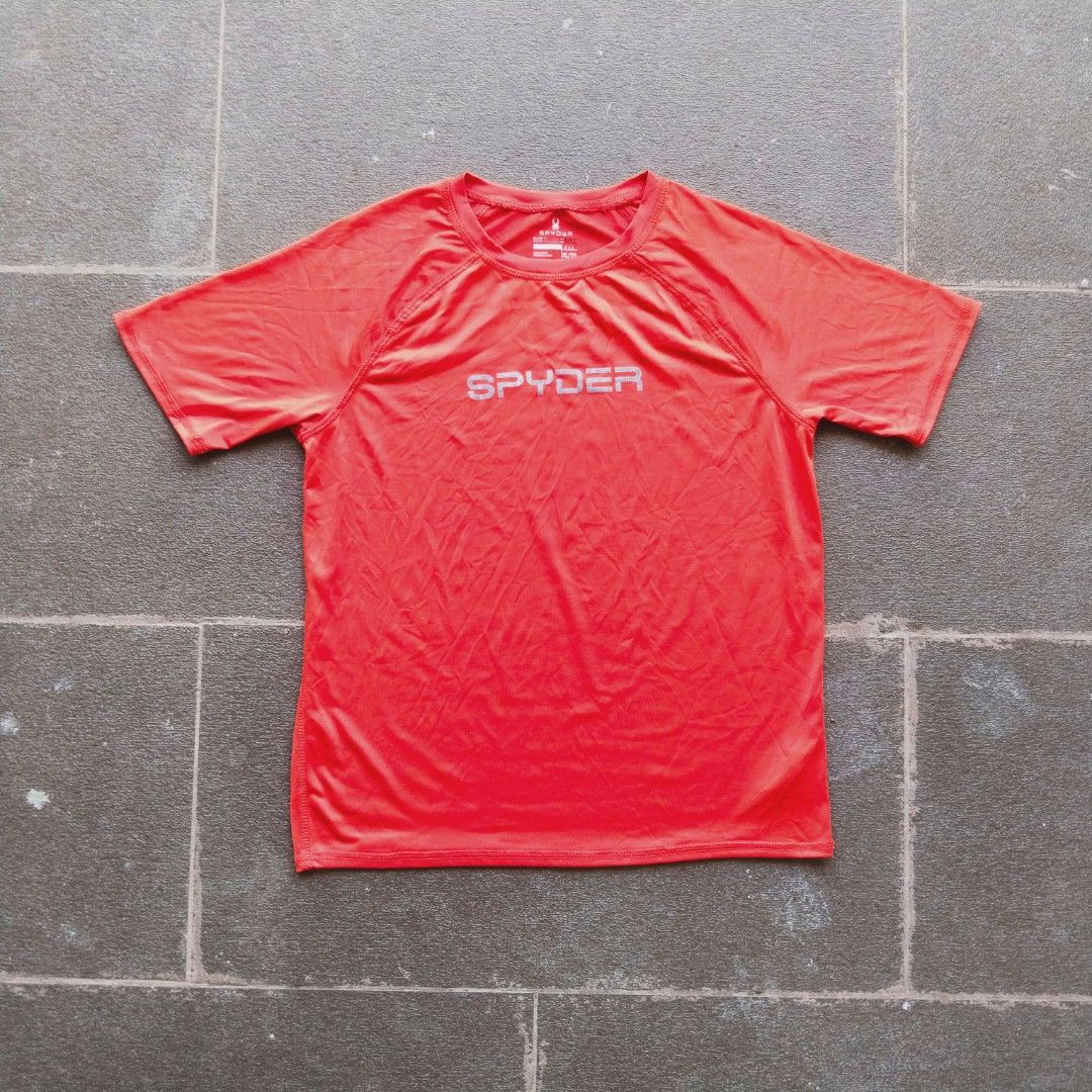 Spyder Compression Bright Orange Gym Shirt (Category: Tshirts & Polo Shirts ) located in Munoz. Submitted by ukay.kay.jay (Listing ID 1467202816, Image 1). Description: Brand: Spyder Condition: 9/10 Color Rate: 9/10 Issue: None Extra Info: Comfortable, Aesthetic, Great for Workouts Dimes: 25(L)x20(W) in Price: 300+sf (All items are negotiable) Shipping: J&T (Preferred), LBC Payment: Gcash (Preferred), Landbank, COD if LBC ‼️ITEMS ARE PRE-WASHED A