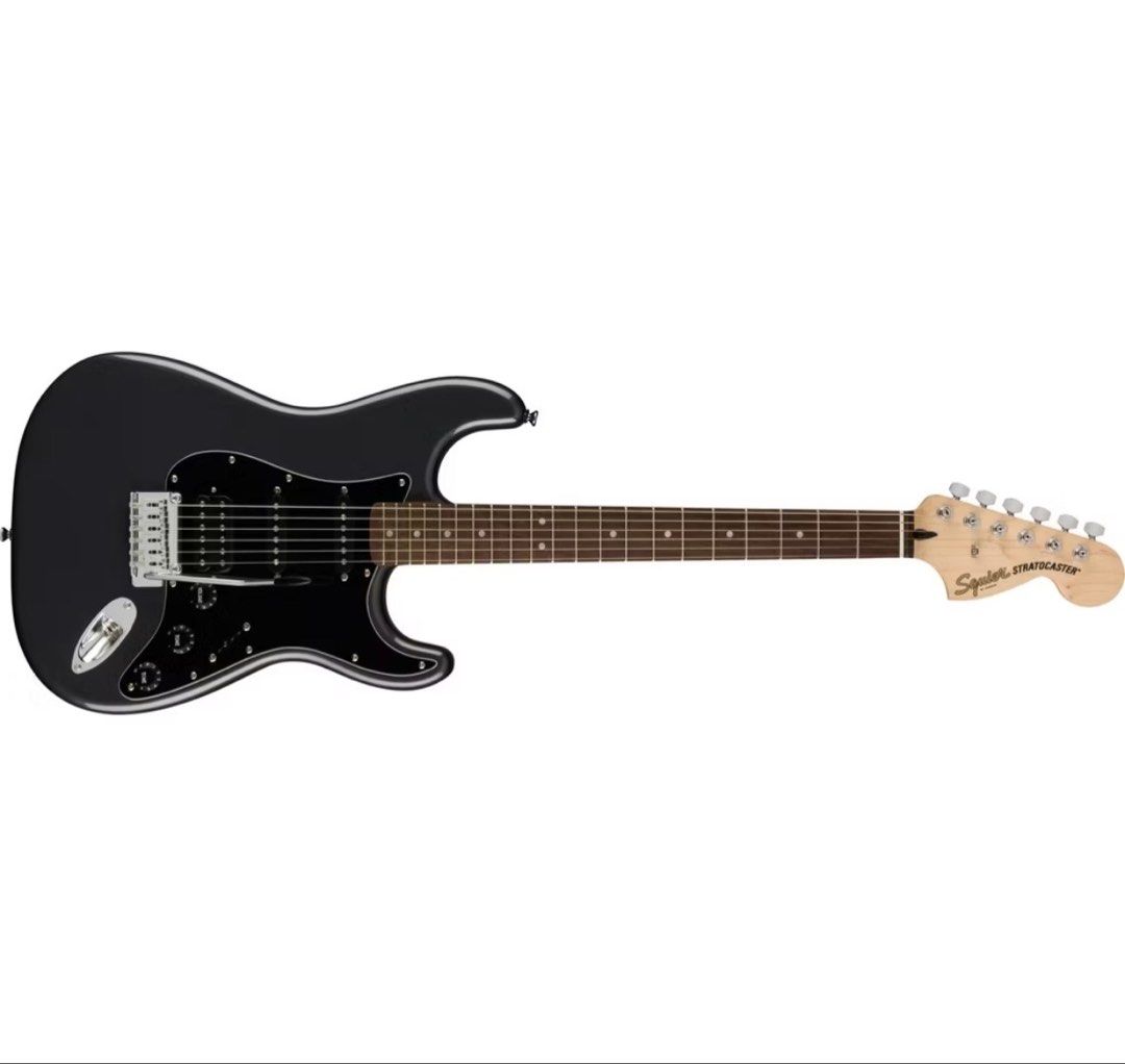 Squier by Fender Affinity Series Stratocaster Starter Pack Black (Category: Musical Instruments) located in Manila. Submitted by how2disappear (Listing ID 1467293394, Image 2). Description: - Squier by Fender - Affinity Series Stratocaster (Color: Black) - Guitar + Amp + Other accessories - Authentic! - Includes Fender Frontman 15G amplifier - Comes with gig bag, cable, guitar strap - Used only twice - RFS: I dont really play this guitar anymore 