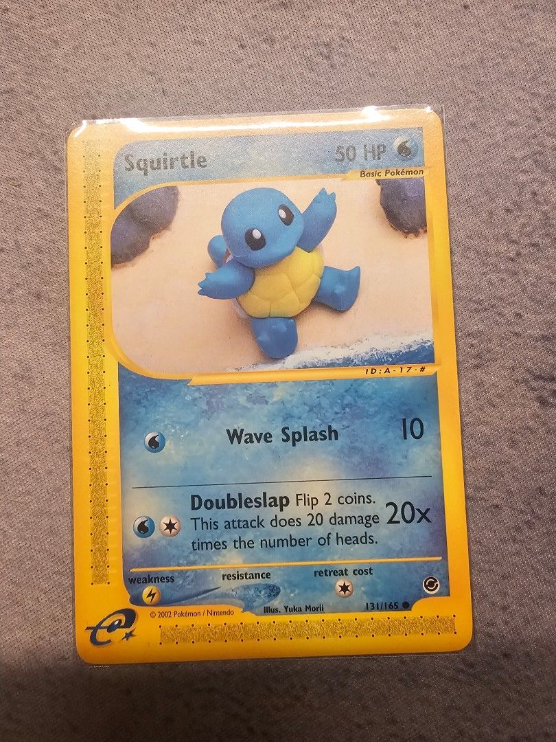 Squirtle 131/165 Common (Category: Raw Singles) located in Manila. Submitted by wafukufuku (Listing ID 1467347925, Image 1). Description: .
