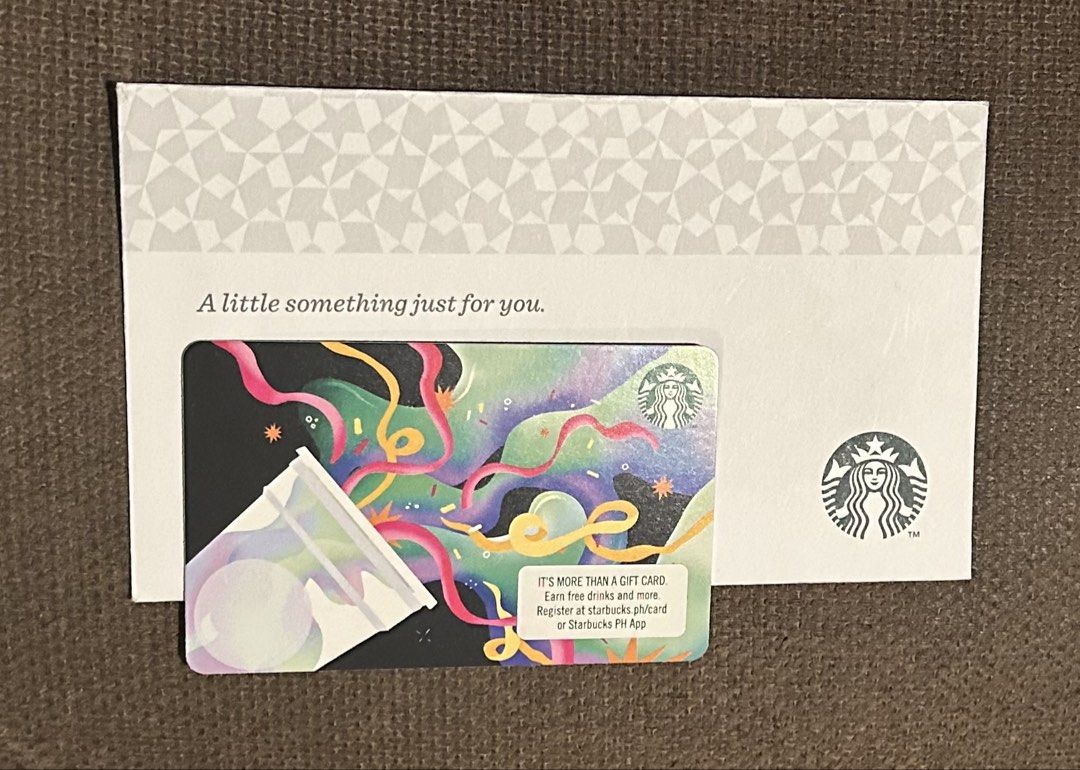 Starbucks Card 2026 Celebration (Category: Other Merchandise) located in Binan City. Submitted by impulsebuyer12 (Listing ID 1467333894, Image 1). Description: Zero Load / Reloadable PIN Intact / Unregistered For Starbucks PH use only.
