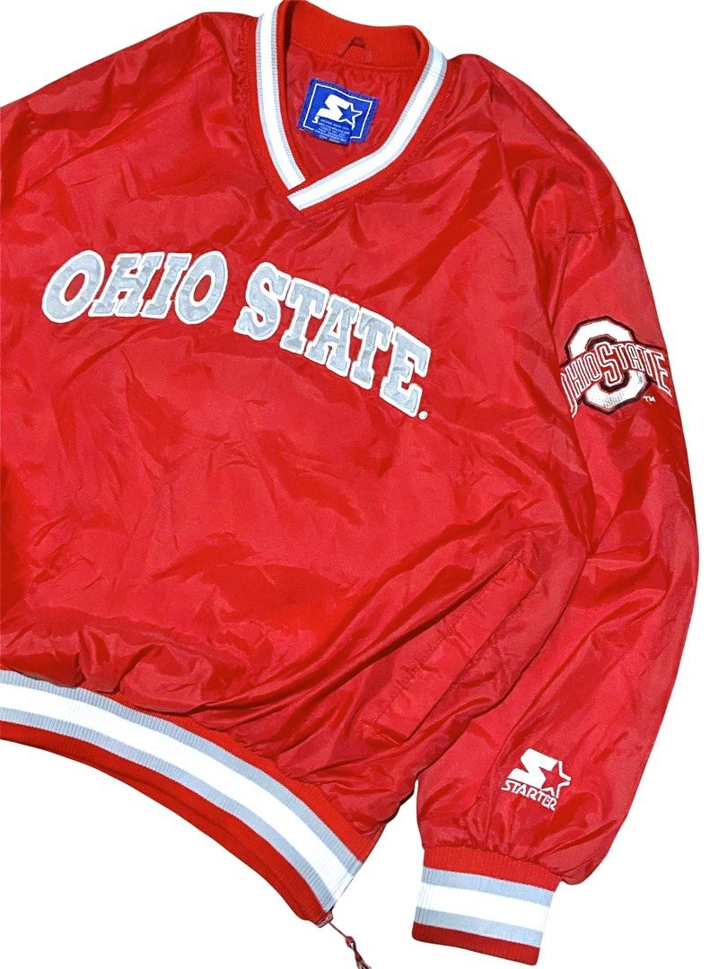 Starter OHIO STATE (Category: Coats, Jackets and Outerwear) located in Manila. Submitted by da_plugv2 (Listing ID 1467289322, Image 3). Description: Starter OHIO STATE XL 27*28.5 Like new cond No issue / no scratch and holes .