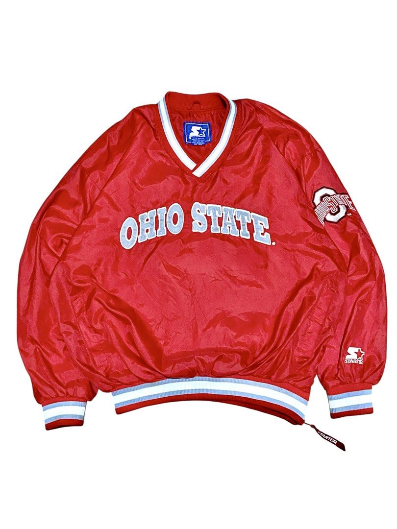 Starter OHIO STATE (Category: Coats, Jackets and Outerwear) located in Manila. Submitted by da_plugv2 (Listing ID 1467289322, Image 1). Description: Starter OHIO STATE XL 27*28.5 Like new cond No issue / no scratch and holes .