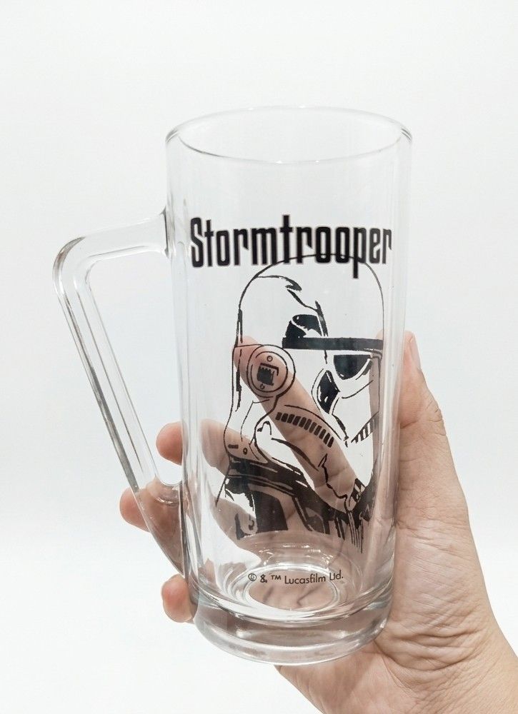 Starwars / Stormtrooper Tall Mug Glass (Category: Coffee & Tea Tableware) located in Binan City. Submitted by mayjhe (Listing ID 1467241555, Image 2). Description: 💛 For Sale 💛 🌸 Starwars Stromtrooper 🍀 Tall Glass Mug 📍 Condition: Good 💰 Price is ₱ 275.00 👉 Other details posted 🇵🇭 Location Biñan Laguna 🛵 Courier J& T and Lalamove 📋 Shipping by schedule 📍 NO COD & COP 📌 All items are carefully packed and labeled with Fragile stickers 