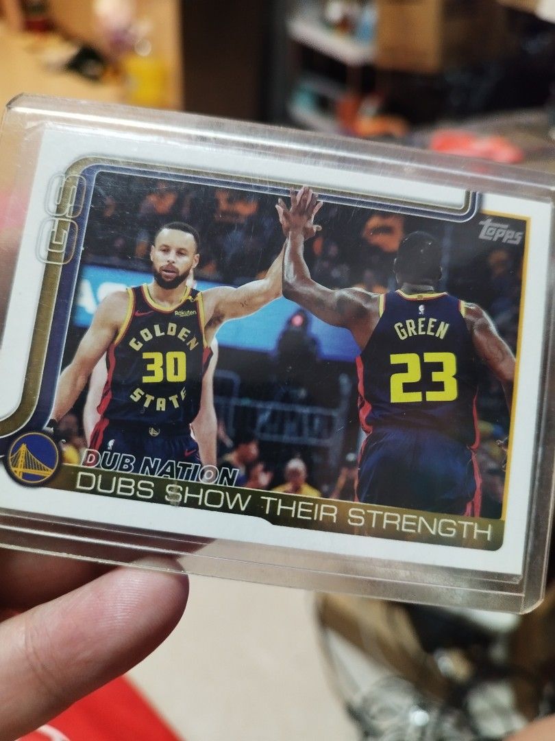 Steph Curry draymond green dub nation card (Category: Raw Singles) located in Bacoor. Submitted by bigdaddy1027 (Listing ID 1467306147, Image 2). Description: .