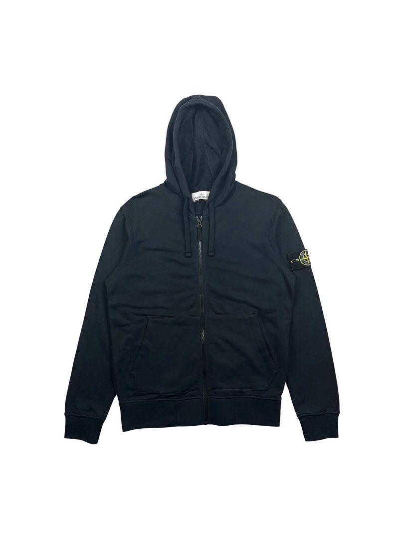 Stone Island - Zip-Up Hoodie (Category: Hoodies) located in Puerto Princesa. Submitted by rrugsgallery (Listing ID 1467341399, Image 1). Description: Stone Island - Zip-Up Hoodie Tagged Size: Small Length: 27 Width: 21.5 Condition: Excellent Color rate: 10 Flaws: None .