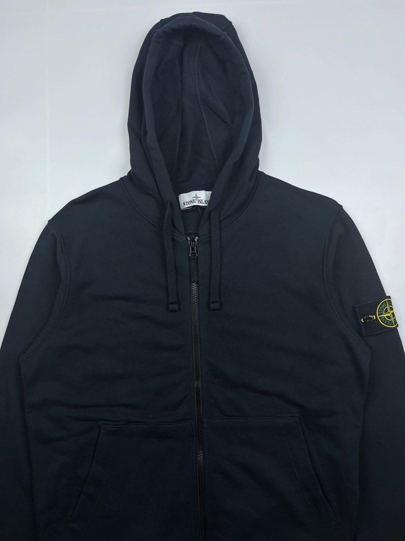 Stone Island - Zip-Up Hoodie (Category: Hoodies) located in Puerto Princesa. Submitted by rrugsgallery (Listing ID 1467341399, Image 3). Description: Stone Island - Zip-Up Hoodie Tagged Size: Small Length: 27 Width: 21.5 Condition: Excellent Color rate: 10 Flaws: None .
