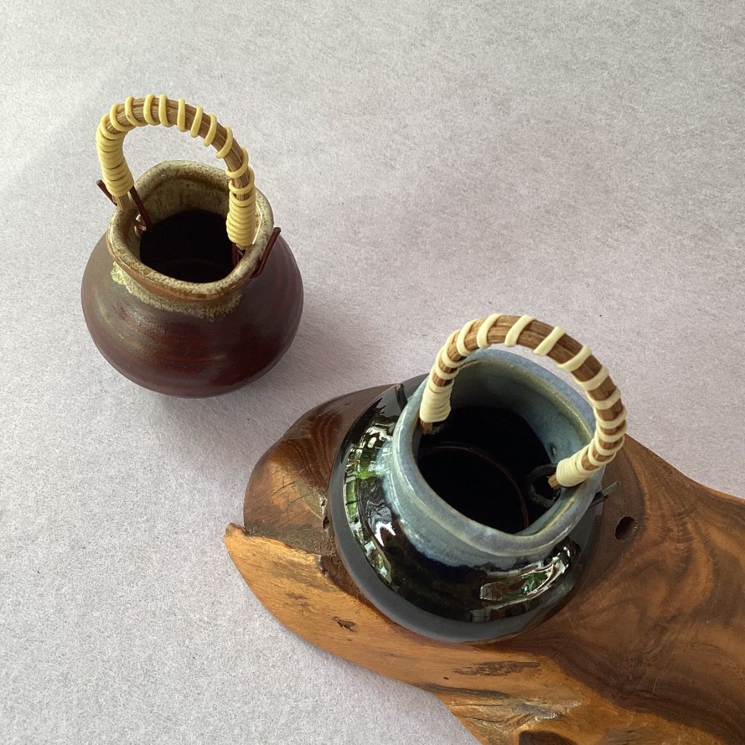 Stoneware Mini Vase / Toothpick Holder (Category: Vases & Decorative Bowls) located in Davao. Submitted by eclectic1925 (Listing ID 1467336724, Image 2). Description: Php150 for 2 Stoneware Mini Vase / Toothpick Holder Please REVIEW PHOTOS We use 100% repurposed packaging materials SF starts at Php70 via Flash Express First to pay.