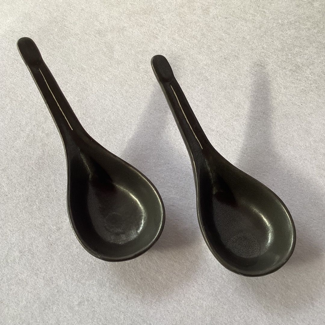 Stoneware Spoons (Category: Dinnerware & Cutlery) located in Davao. Submitted by atbpshop192593 (Listing ID 1467348384, Image 1). Description: Php120 for 2 Stoneware Spoons H: 1 inch L: 2.7 inches Please REVIEW PHOTOS We use 100% repurposed packaging materials SF starts at Php70 via Flash Express First to pay.