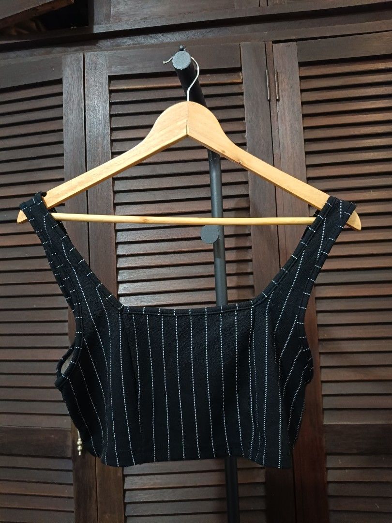 Stripes Sando Top (Category: Sleeveless) located in Manila. Submitted by byjrb (Listing ID 1467185403, Image 1). Description: 🛍️ Brand-new items from SHEIN, Emery Rose, Zaful & more! Size : Large to Semi XL 📦 Shipping: LBC / J&T / Lalamove 💸 MOP: GCash / BPI only DM for inquiries! 💌.