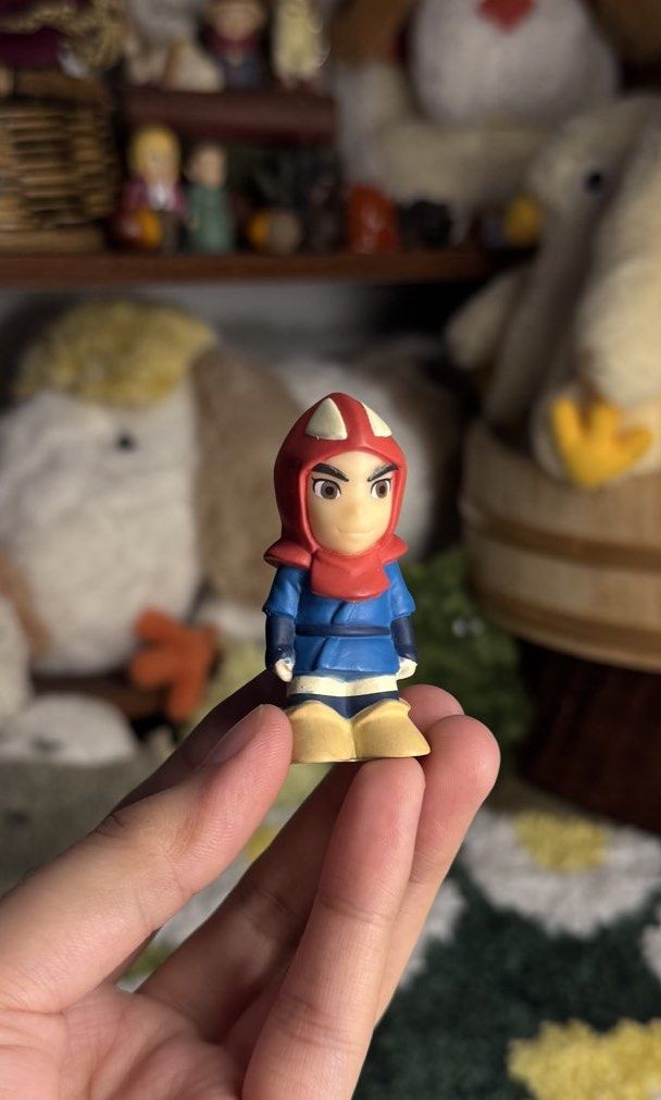 STUDIO GHIBLI - ASHITAKA FINGER PUPPET (Category: Figurines & Statues) located in Tarlac. Submitted by chihiroshane (Listing ID 1467196305, Image 1). Description: nibariki markings.