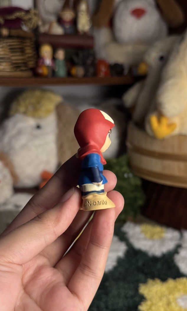 STUDIO GHIBLI - ASHITAKA FINGER PUPPET (Category: Figurines & Statues) located in Tarlac. Submitted by chihiroshane (Listing ID 1467196305, Image 2). Description: nibariki markings.