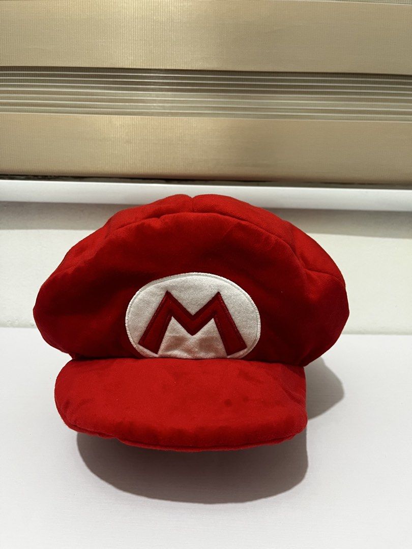 Super Nintendo World Mario Plush Hat (Category: Plushies & Soft Toys) located in Binan City. Submitted by annvlrn (Listing ID 1467295250, Image 1). Description: • Universal Studios Japan • Still negotiable! :).