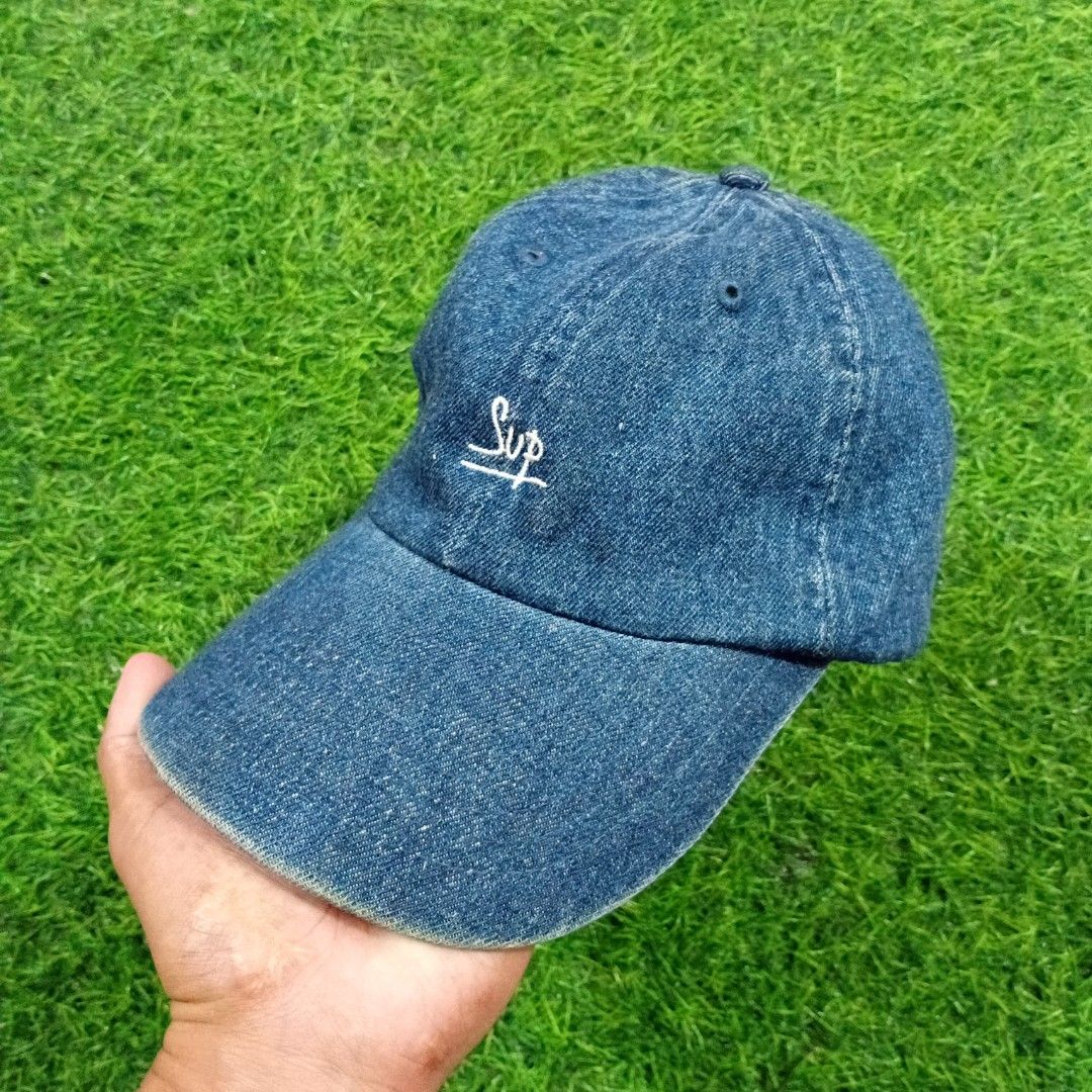 supreme cap denim dad hat (Category: Caps & Hats) located in Muntinlupa City. Submitted by rianrax3012 (Listing ID 1467288610, Image 3). Description: .