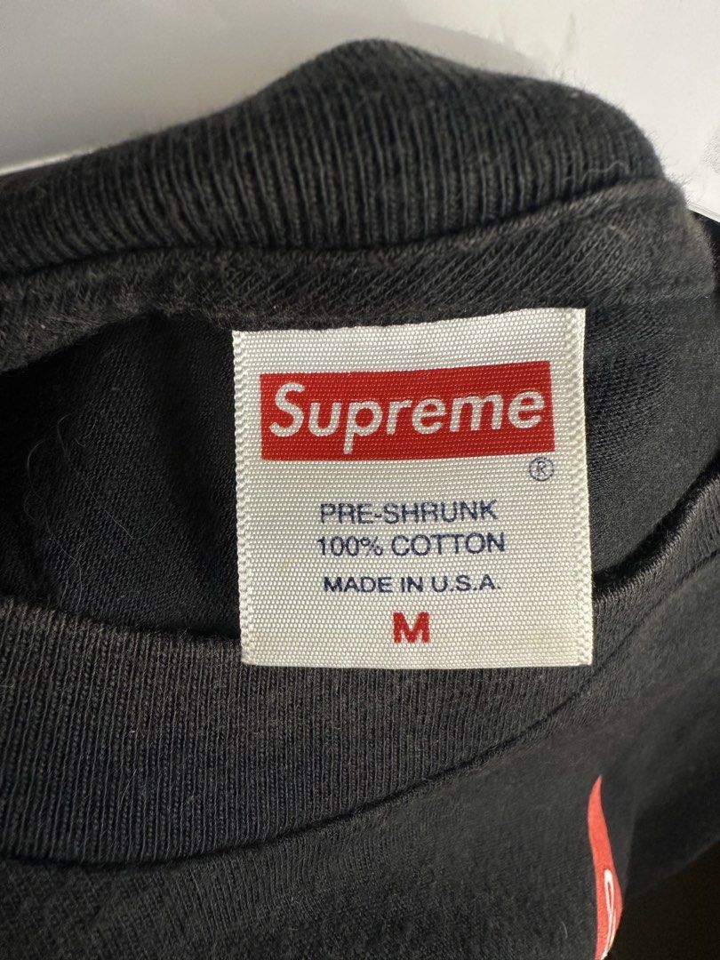 Supreme Sailboat Tee (Category: Tshirts & Polo Shirts ) located in Marikina City. Submitted by swiftsian (Listing ID 1467315174, Image 3). Description: Supreme Sailboat Tee (Black) - Size: Medium - Issue: Print - Manage your expectations. Some issues may not be seen or indicated. - Color may vary due to lighting Shipping: Lalamove/J&T .