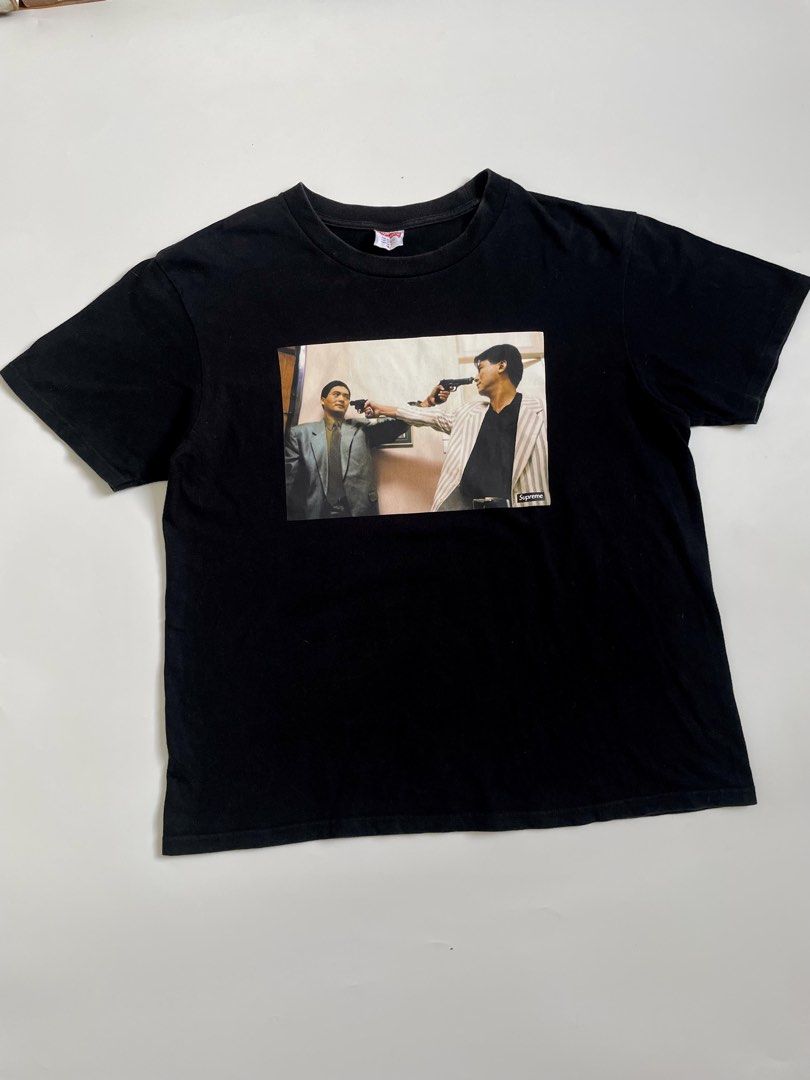 Supreme “The Killer” Tee (Category: Tshirts & Polo Shirts ) located in Imus. Submitted by streetgrails.ph (Listing ID 1467225261, Image 2). Description: SUPREME “THE KILLER” TEE 21 x 26 ( size medium on tag ) in excellent condition 9/10 color rate no issue! imus cavite loc! 📍 courier/mode of delivery: j&t or lalamove mode of payment: payment first thru gcash only! 📌 no return/refund! 📌 can send proof of legitimacy!.
