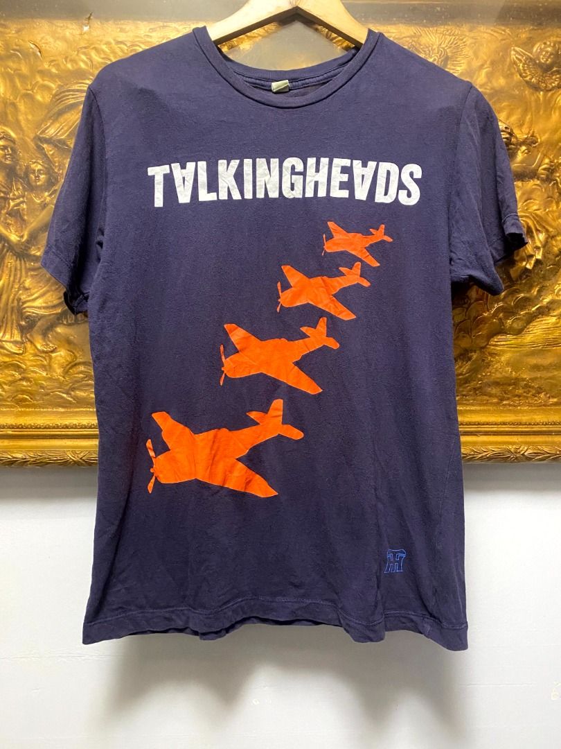 Talking Heads Band Tee (Category: Tshirts & Polo Shirts ) located in Naga. Submitted by thrift_emporium (Listing ID 1467266021, Image 1). Description: SIZE ON TAG: M DIMENSIONS (W x L): 18 X 26 COLOR RATE: 9/10 ISSUE: Lints PRICE: 400 📌 Item color may vary due to lighting. 📌 Please manage your expectations. 📌 Items are thrifted and not brand new. 📌 we are not affiliated, associated, or in any way officially connected to the following brands p
