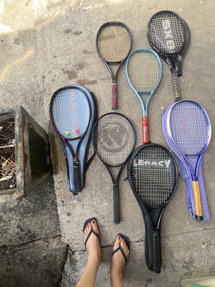 Tennis Racket (Category: Everything Else Others) located in Calasiao. Submitted by xwbj4ycjw975281 (Listing ID 1467350791, Image 2). Description: original Tennis racket good as new onhand selling as .