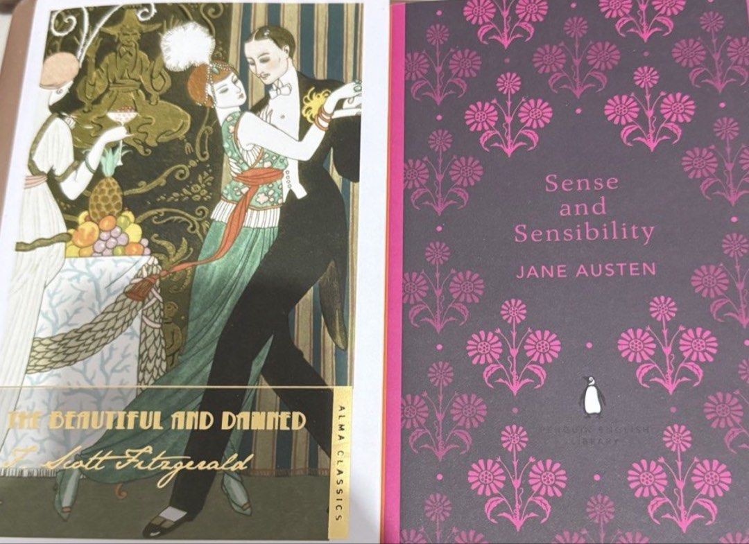 Sense Book The Beautiful and Damned and Sense and Sensibility Book, Hobbies ...