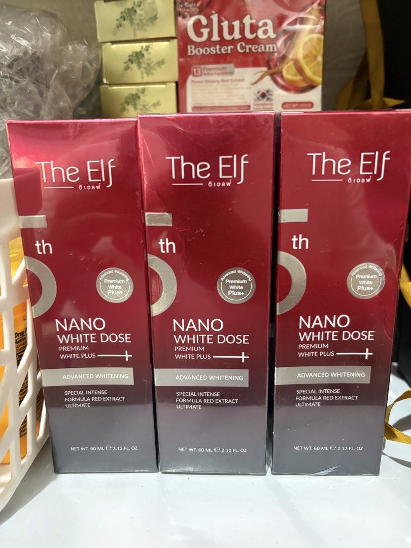 THE ELF NANO WHITE DOSE (Category: Body Care) located in Las Pinas. Submitted by tintindahan (Listing ID 1467232852, Image 1). Description: .