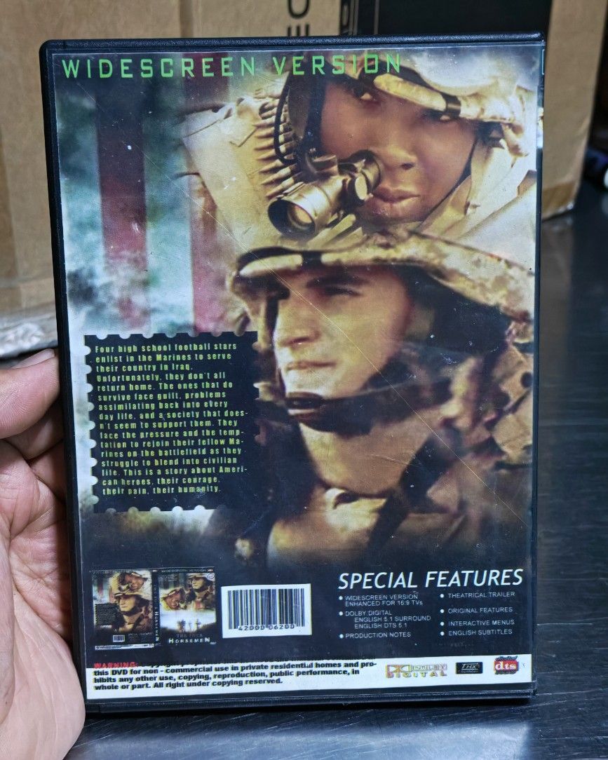 The Four Horseman (Category: CDs & DVDs) located in Carmona. Submitted by tech_hub_cavite (Listing ID 1467330004, Image 2). Description: .